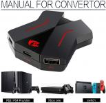 Konverter Redragon Eris GA200 za miš i tipkovnicu, PS4/PS3/XBox One/Sw