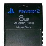 Playstation 2 memory card