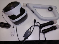 Playstation VR naočale, palice i puška