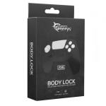 Silikonska navlaka za PS5 kontroler White Shark Body Lock –Black,račun
