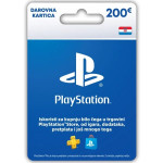 PlayStation Store bon - digitalni kod 200,00 EUR,novo u trgovini,račun