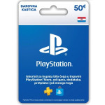 PlayStation Store bon - digitalni kod 50,00 EUR,novo u trgovini,račun
