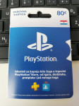 Playstation voucher/kartica 80€