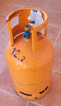 Plinska boca, 10 kg, s regulatorom i crijevom; Bribir