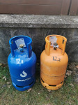 Plinska boca 10kg narancasta i plava ina (2 komada)