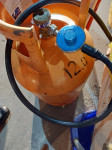 Plinska boca prazna 12 kg sa regulatorom i crijevom