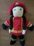 Lutka za kazalište (ruku) - vatrogasac