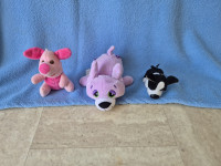 Mala plišana igračka cca 10 cm, komplet 3 kom.