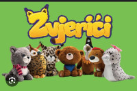 Zvjerići 1 / cijela kolekcija plišanih igrački