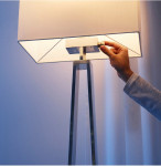 PODNA LAMPA/SVJETILJKA 23x15 x150, Ikea Klabb, LED, prigušivanje !!