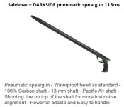 Darkside 115cm pneumatic speargun - Salvimar