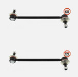 2x Stabilizatorska šipka Desna + Lijeva Spona ABS BMW 5 E34 E28 3 E30