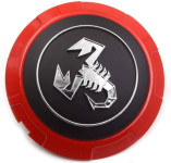 Fiat Abarth čepovi za felge 133mm (Set 4 komada) - NOVO NAJPOVOLJNIJI