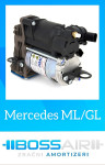 Mercedes ML W164 GL Kompresor jastuka zracni ovjes amortizera ovjesa