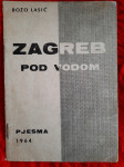 Božo Lasić ZAGREB POD VODOM  iznimno rijetko