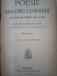 Giacomo Leopardi : Poesie di Giacomo Leopardi