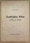 Gorjan,Zlatko:Austrijska lirika od Rilkea do Handkea