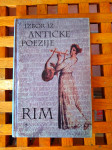 IZBOR IZ ANTIČKE POEZIJE RIM KATARINA ZRINSKA ZAGREB 1997