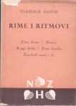 RIME I RITMOVI - Vladimir Nazor
