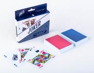 Joker 100 % plastic playing cards by Cartamundi