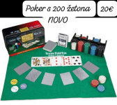 Poker s 200 žetona NOVO