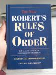 Editor John Sherman-The New Robert's Rules of Order (1993.)