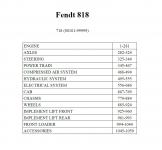 Fendt 818 Vario (718/00101-99999) Katalog dijelova