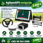 AgOpenGPS Navigacija za traktor