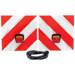 Reflektirajući znak 423x423 mm, sa LED svjetlima, set