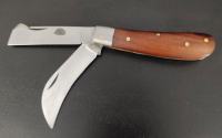Voćarski nož za kalemljenje s dvije oštrice
