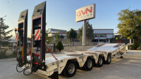 GVN TRAILER GVN429 labudica za prijevoz strojeva s hid. platformom