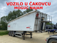 MEGA Light alu 55m³, SAF, podizna osovina, REG. DO 09/25