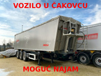 MEGA LIGHT alu kiperica 50 m³, SAF, podizna osovina, REG. DO 10/26