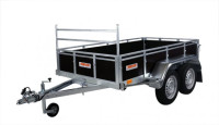 Auto prikolica, 2 osovine, 236x125x35