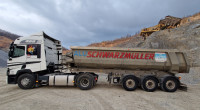 Poluprikolica kiper Schwarzmuller full aluminiska, 4600kg, reg01/25