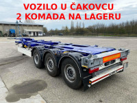 Schmitz Cargobull SCF 24G, 20-45ft, NOVO! 2 KOMADA DOSTUPNA