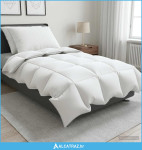 90% guska dol set FULDA 3 kom. 155 x 220 cm Zima 300 GSM Bijela - NOVO