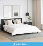 Poplun s jastukom 3 pcs Bijelo 240 x 200 cm Mikrofibra - NOVO