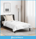 Poplun s jastukom Bijelo 155 x 200 cm Mikrofibra - NOVO