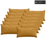 Presvlaka za jastuk 12 kom. HOUTEN Žuta 40 x 80 cm Kord - Žuta 40 x 80