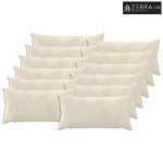 Presvlaka za jastuk 12 kom. HEERLEN Krem 40 x 80 cm - Osnovni Krem 40
