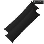 Presvlaka za jastuk 2 kom. HEERLEN Crna 40 x 145 cm Tkanina - Crna 40