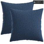 Presvlaka za jastuk 2 kom. HEERLEN Plava 30 x 30 cm Tkanina - Plava 30