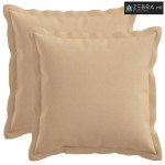 Presvlaka za jastuk 2 kom. HOUTEN Krem 30 x 30 cm Umjetni lan - Krem 3