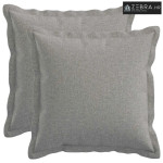 Presvlaka za jastuk 2 kom. HOUTEN Oblačnosiva 35 x 35 cm - Siva tkanin