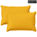 Presvlaka za jastuk 2 kom. HOUTEN Svijetlo žuta 30 x 50 cm - Svjetložu