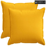 Presvlaka za jastuk 2 kom. HOUTEN Svijetlo žuta 65 x 65 cm - Svjetložu