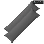 Presvlaka za jastuk 2 kom. HOUTEN Svjetlosiva 40 x 145 cm - Svjetlosiv
