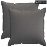 Presvlaka za jastuk 2 kom. HOUTEN Svjetlosiva 55 x 55 cm - Svjetlosiva