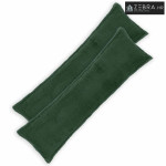 Presvlaka za jastuk 2 kom. HOUTEN Tamnozelena 40 x 145 cm - Tamnozelen